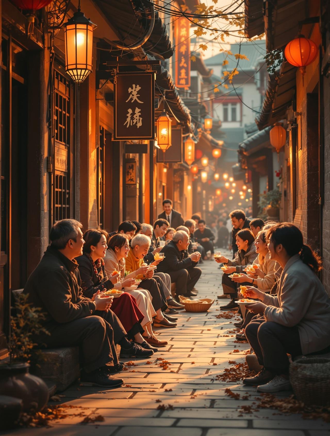 黄果魔改短剧作品《老街新事》海报 - 年代生活题材短剧
