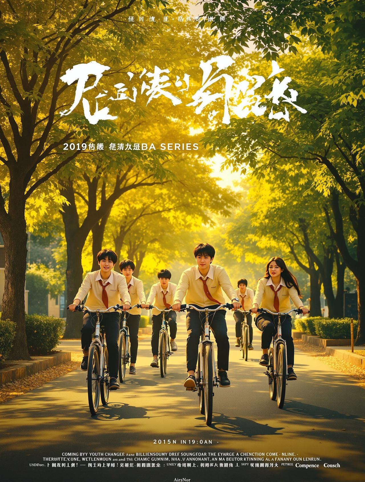 黄果魔改短剧作品《那年花开》海报 - 年代生活题材短剧